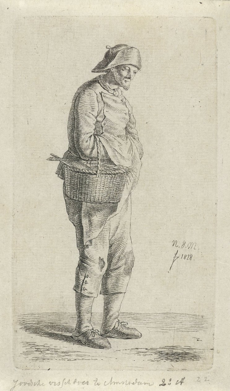 Vendeur de poissons - Anthonie Willem Hendrik Nolthenius de Man