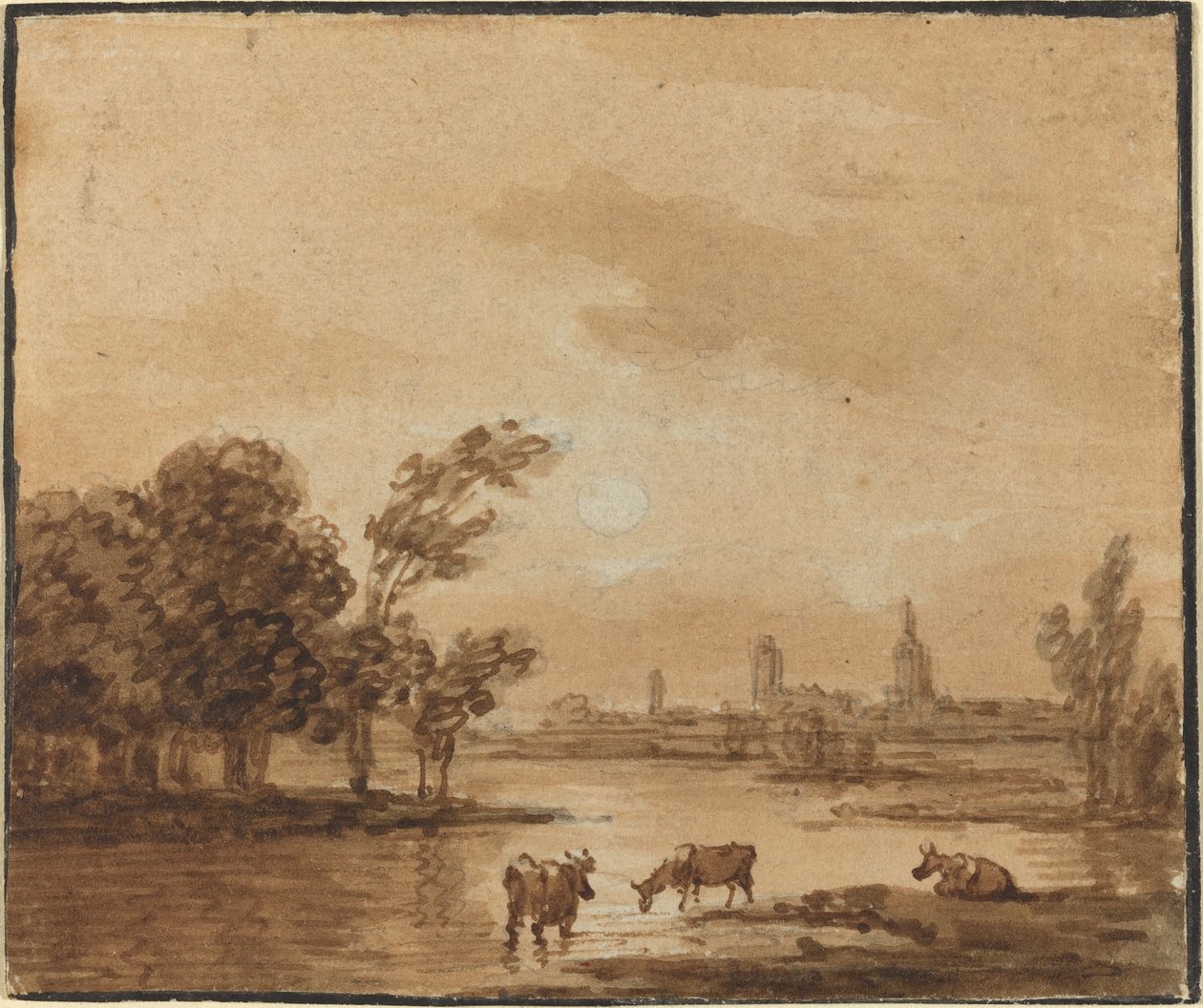 Paysage - Anthonie van Borssom
