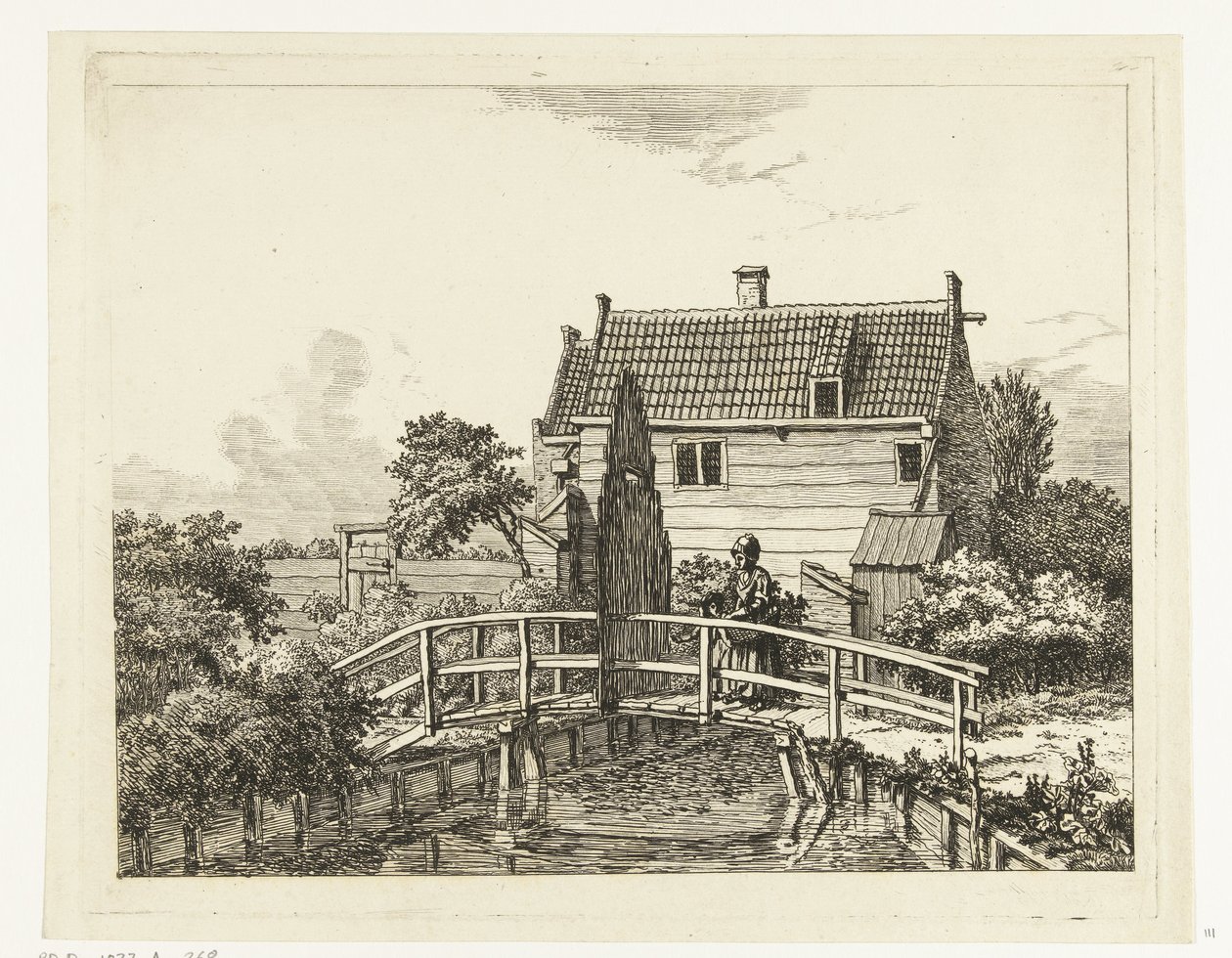 Jan Hanzenpad buiten de Raampoort - Anthonie van den Bos