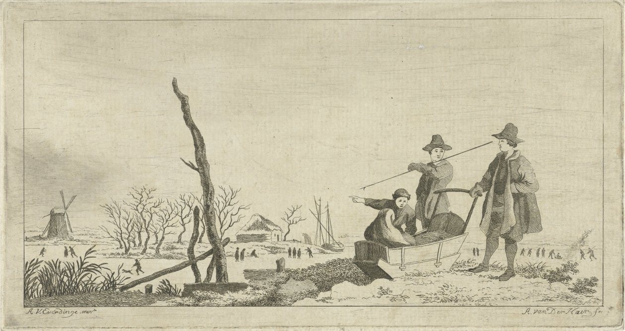Personnages près d