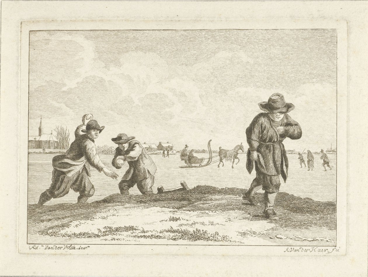 Lanceurs de boules de neige - Anthonij van der Haer