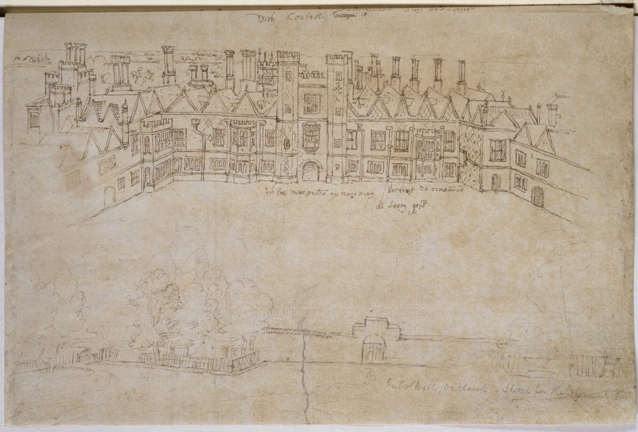 Cour Intérieure et Mur Extérieur d
