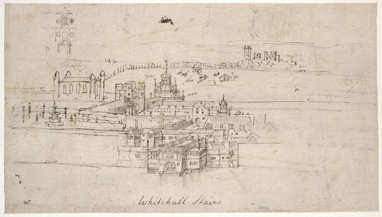 La Tour de Londres - Anthonis van den Wyngaerde