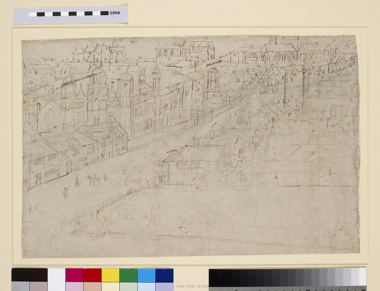 Borough High Street avec St. Mary Overy, de 