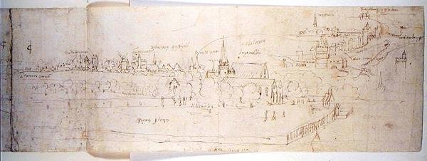 Bruges - Anthonis van den Wyngaerde