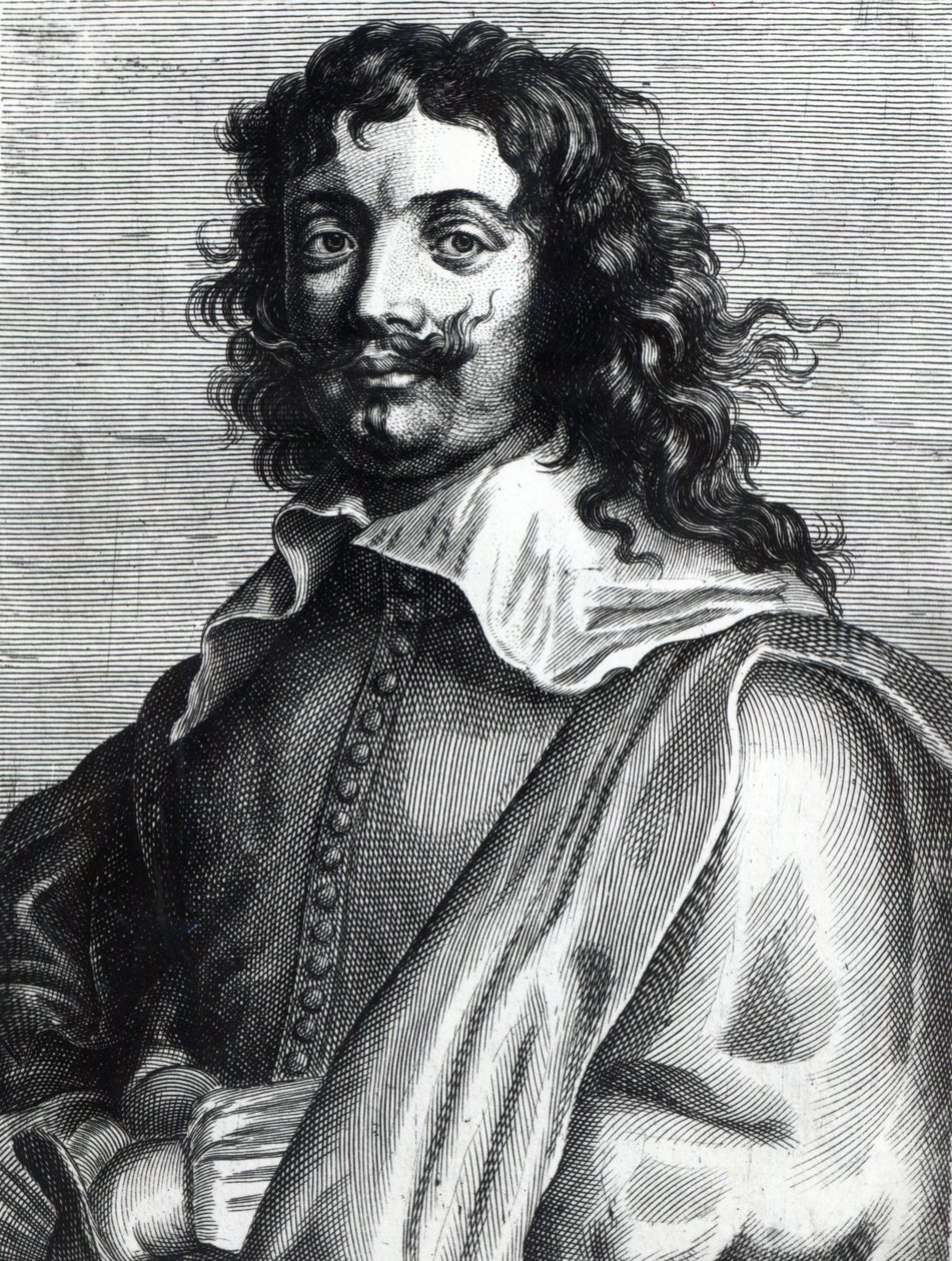 Adriaen Brouwer, gravé par Edme de Boulonois - Anthony van Dyck