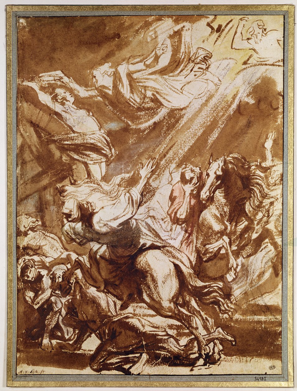 Le Martyre de Sainte Catherine - Anthony van Dyck