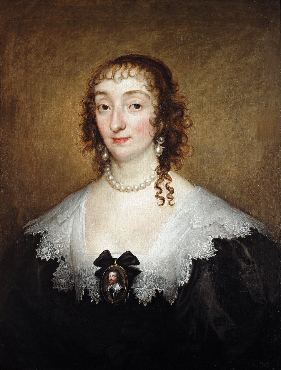 Katherine Manners, duchesse de Buckingham, vers 1633 - Anthony van Dyck