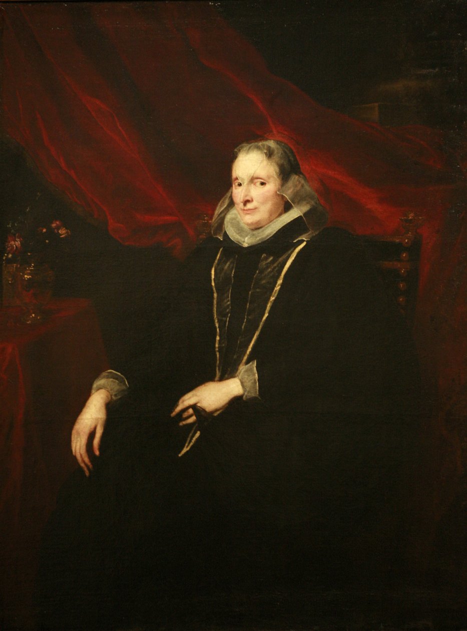 Portrait de Luigia Cattaneo-Gentile - Anthony van Dyck
