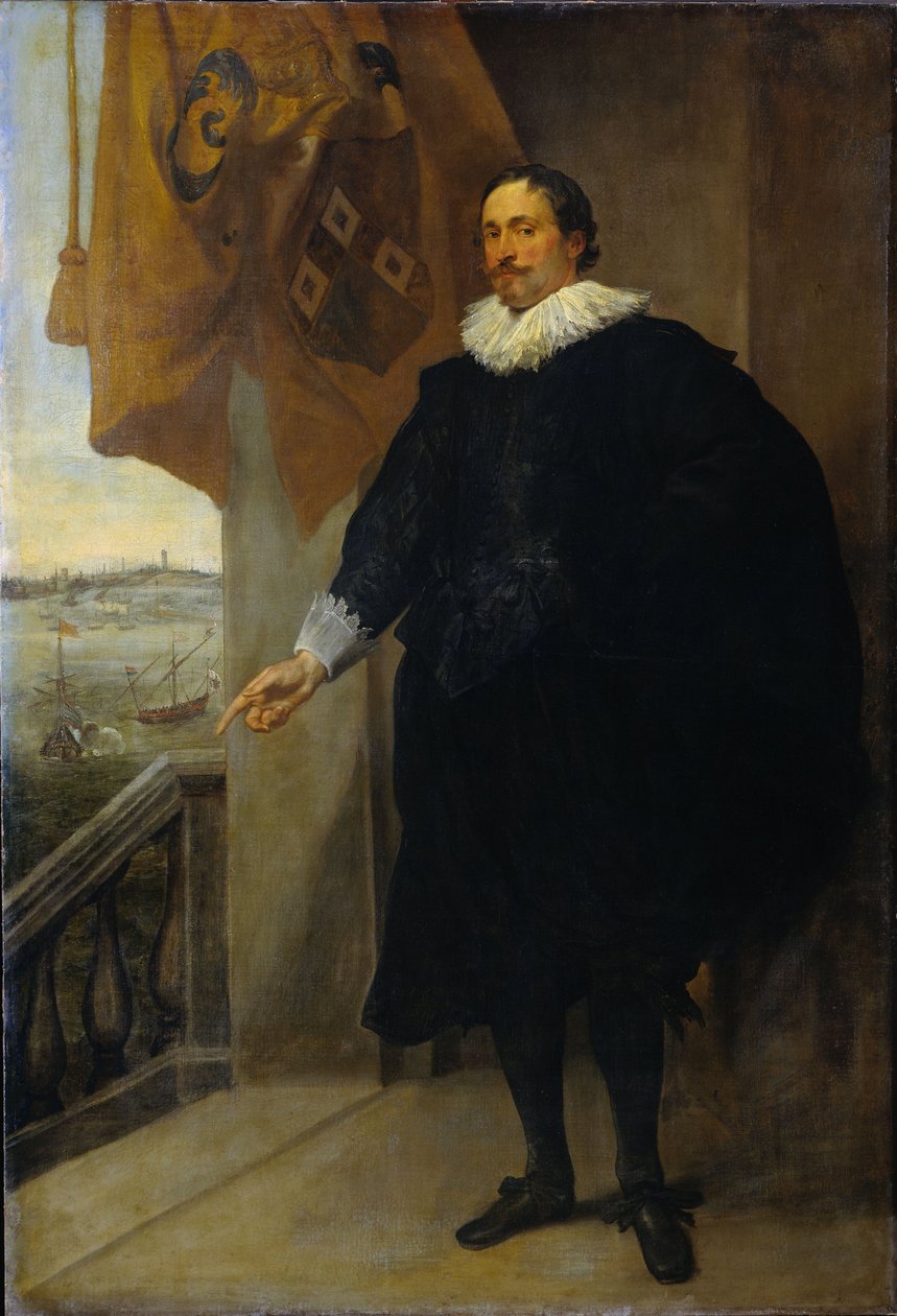 Portrait de Nicolaes van der Borght, marchand d