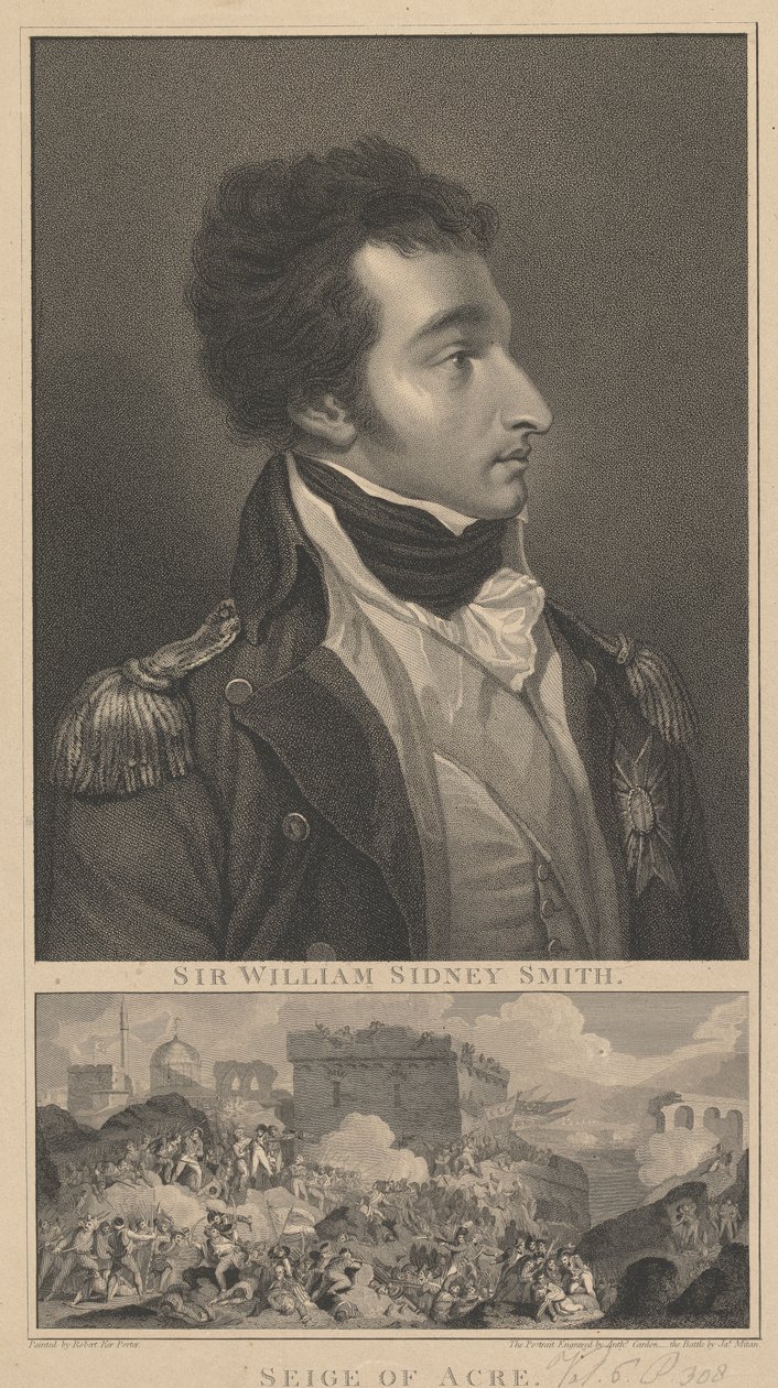 Amiral William Sidney Smith et le siège de Saint-Jean-d