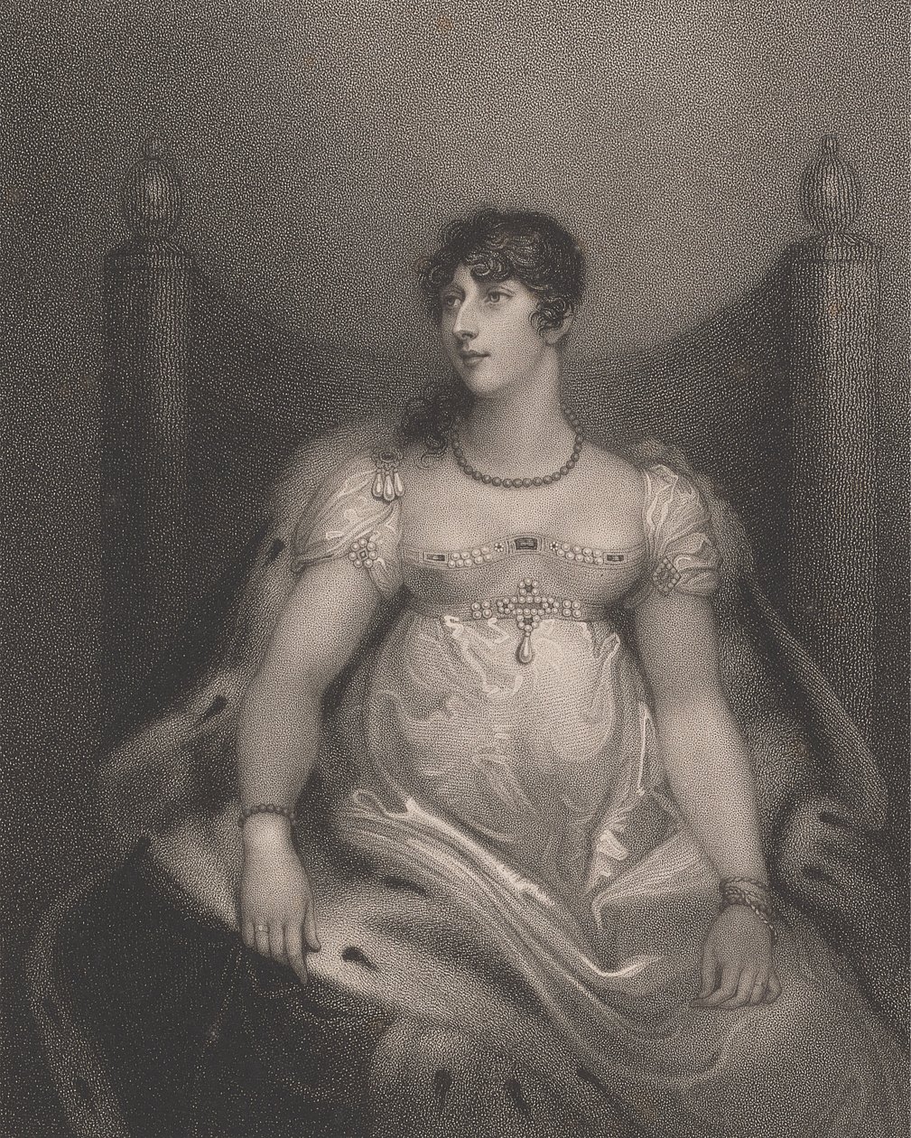Charlotte Sophia (née Leveson-Gower), Somerset, duchesse de Beaufort - Anthony Cardon