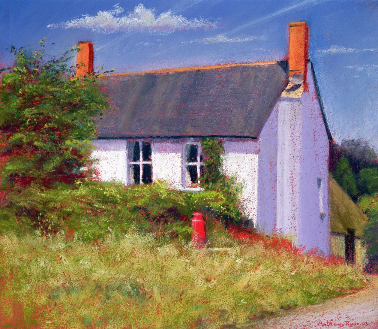Le bidon de lait rouge, 2003 - Anthony Rule