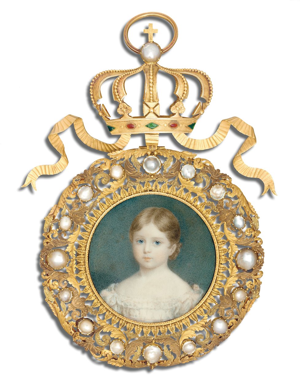 La reine Victoria enfant, 1825 - Anthony Stewart