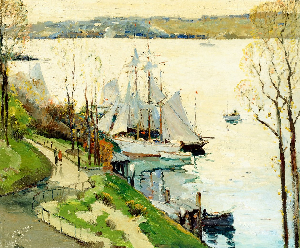 Bassin à bateaux de la 79e rue, New York - Anthony Thieme