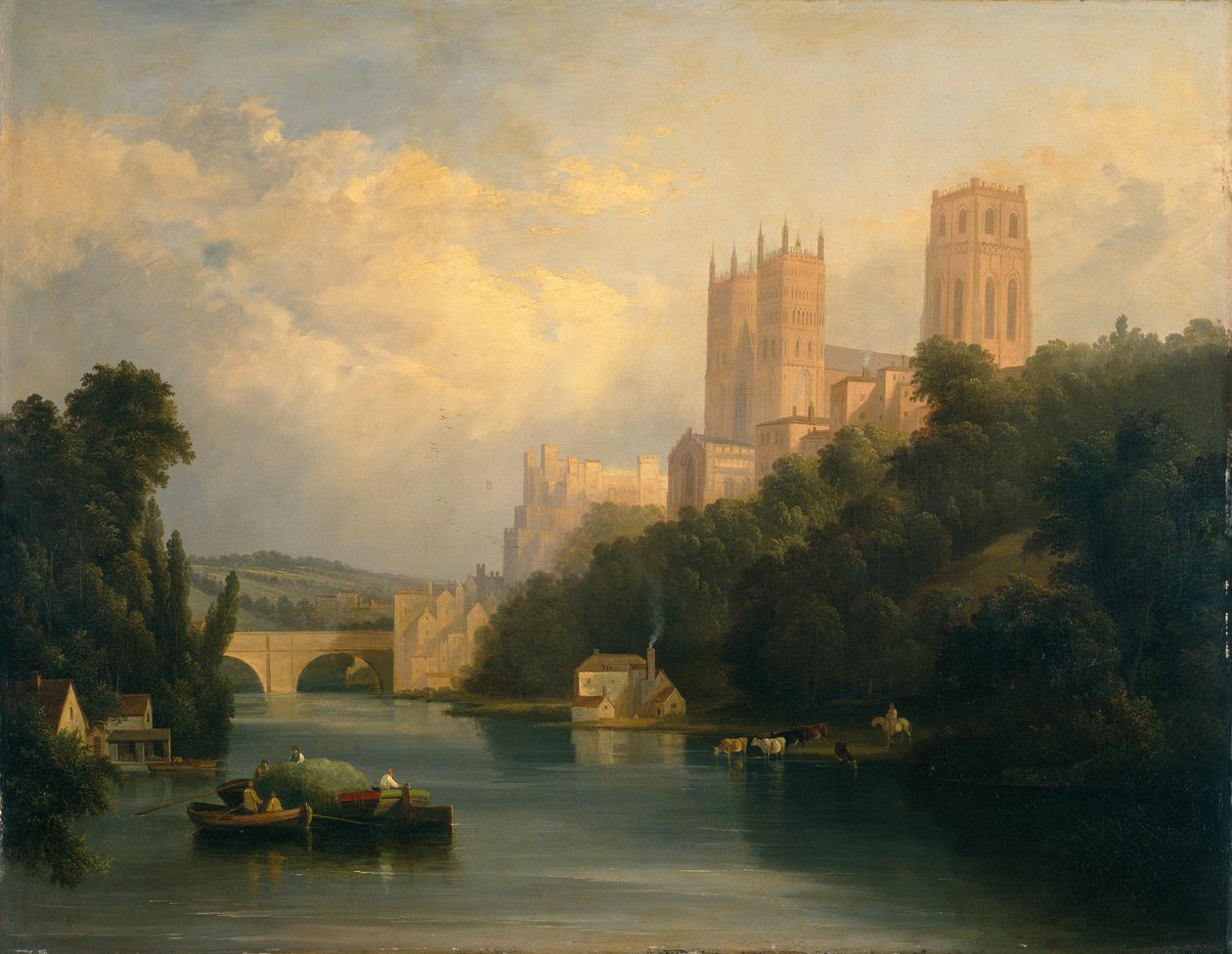 Cathédrale de Durham - Anthony Vandyke Copley (attr. to) Fielding