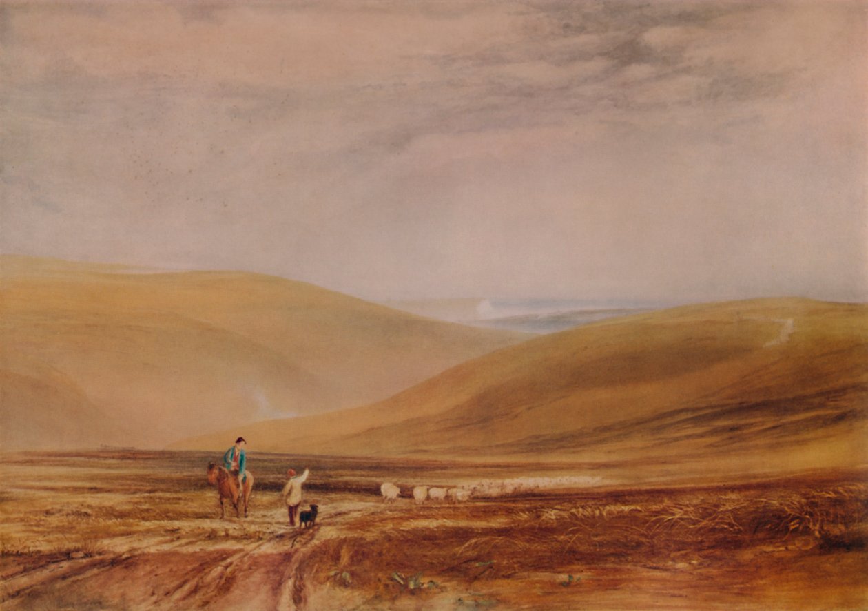 Les Downs près de Beachy Head, 1844, 1935 - Anthony Vandyke Copley Fielding