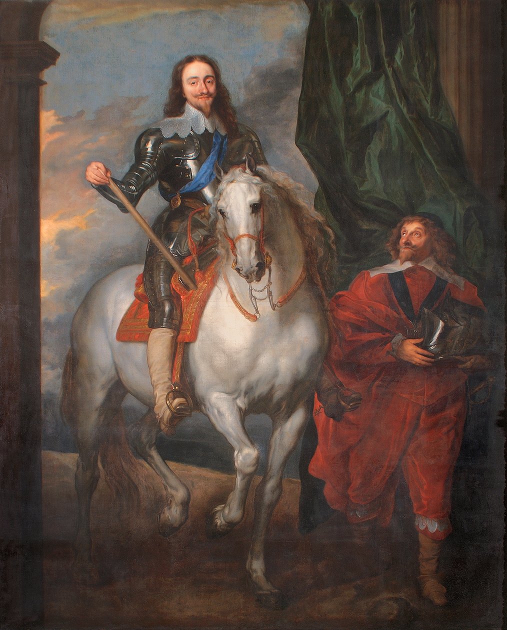Charles Ier à cheval avec M. De St. Antoine - Anthony van (after) Dyck