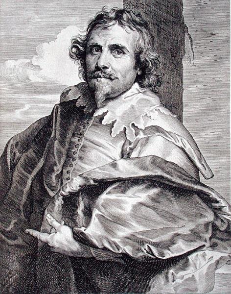 Daniel Mytens (c.1590-c.1647), gravé par Paulus Pontius - Anthony van (after) Dyck
