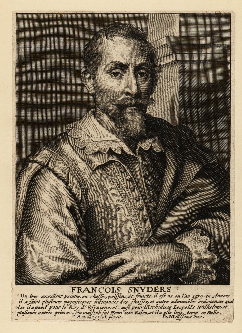 Portrait de Frans Snyders, peintre flamand d