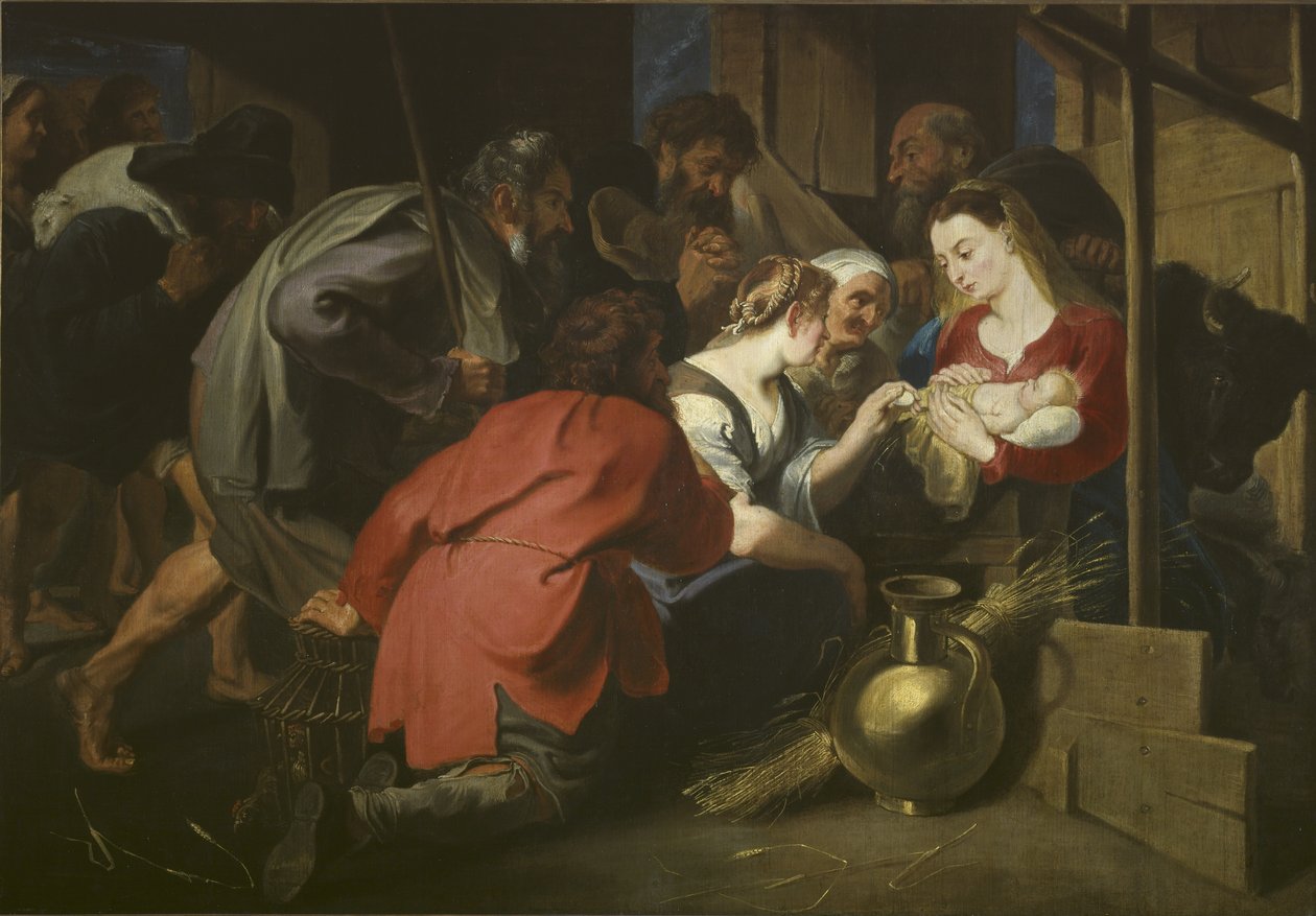 Adoration des bergers, après 1615 - Anthony van (follower of) Dyck