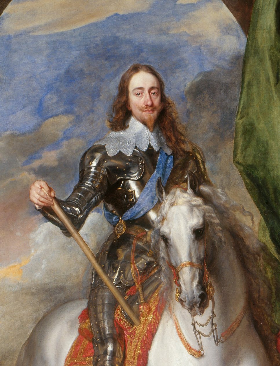 Charles Ier (1600-1649) avec M. de St Antoine - Anthony van Dyck