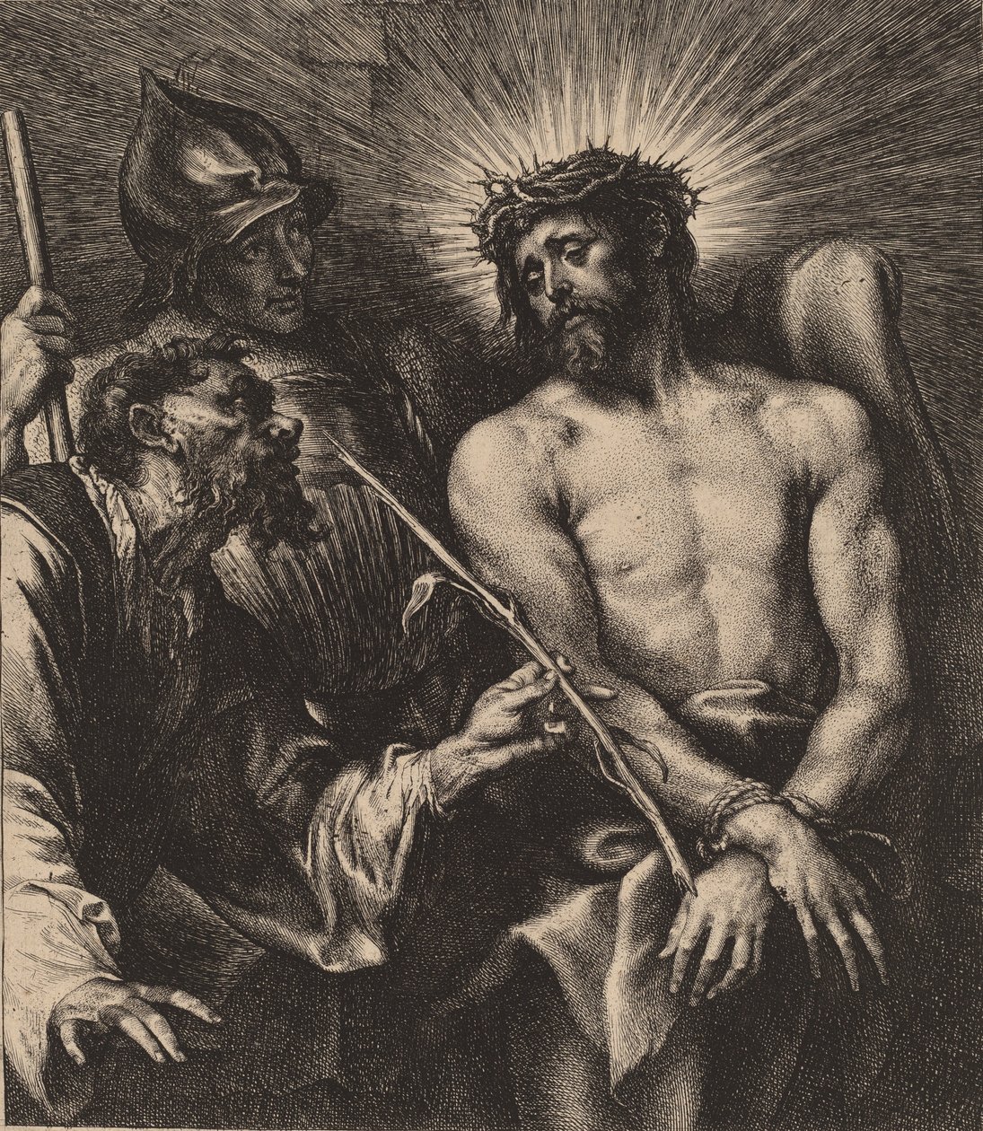 Le Christ couronné d