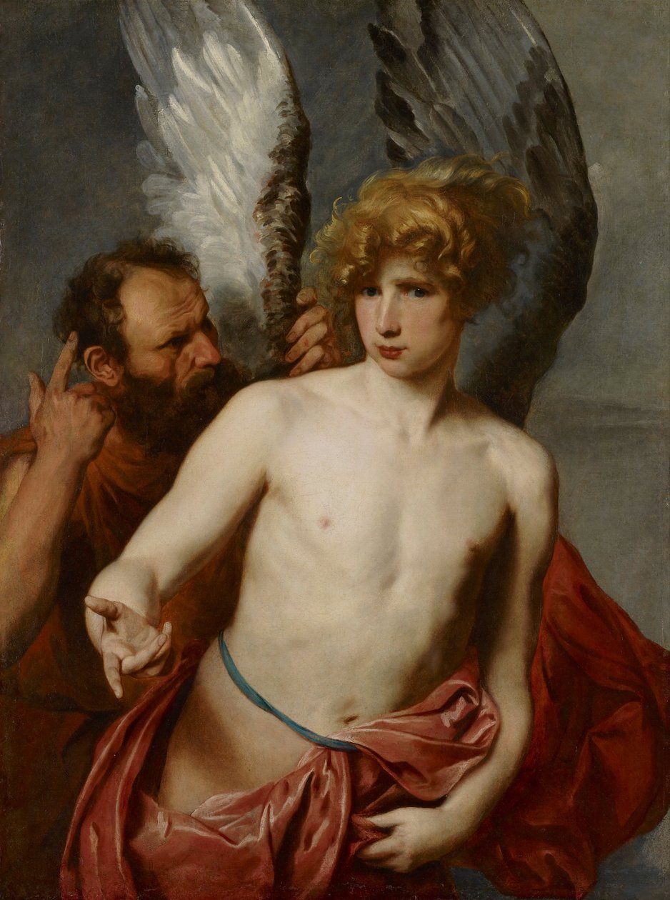 Dédale et Icare - Anthony van Dyck