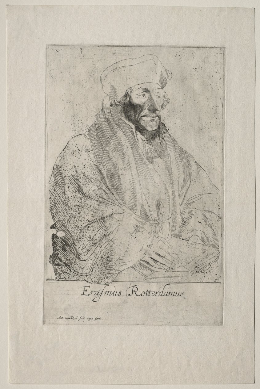 Desiderius Erasmus de Rotterdam - Anthony van Dyck