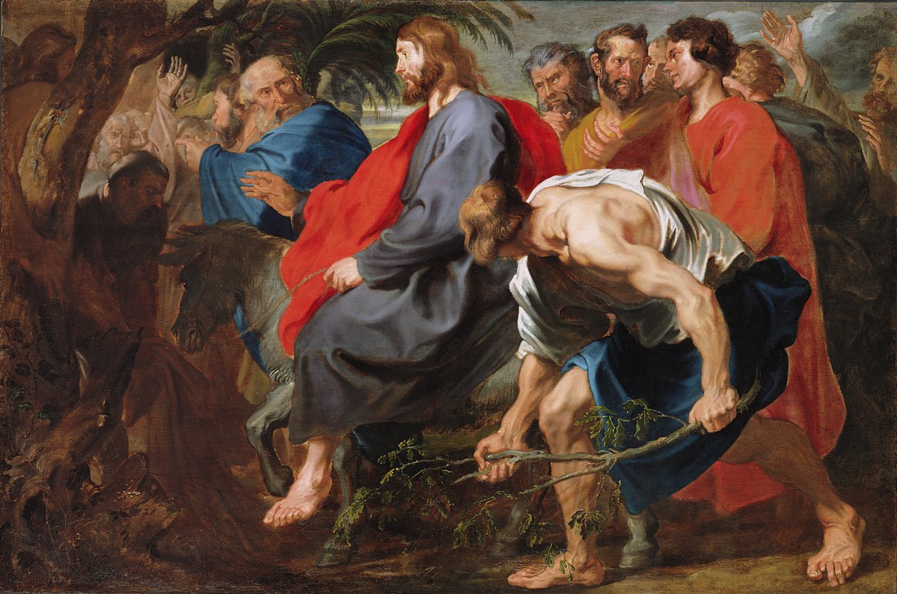 Entrée du Christ à Jérusalem, c.1617 - Anthony van Dyck