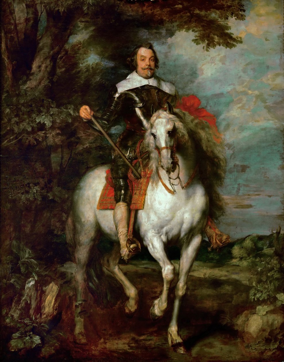 Portrait équestre de Francisco de Moncada 1586-1635, Marquis d