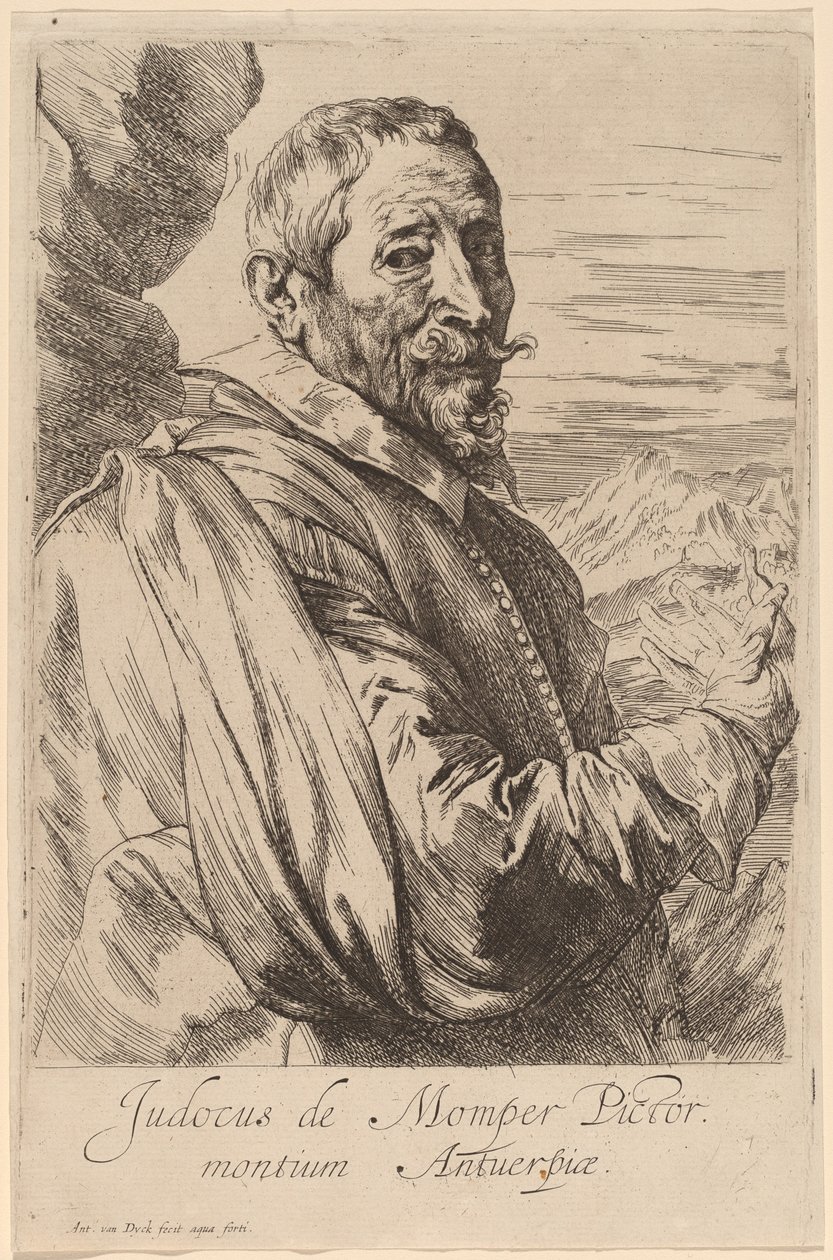 Jodocus de Momper, probablement 1626-1641 - Anthony van Dyck