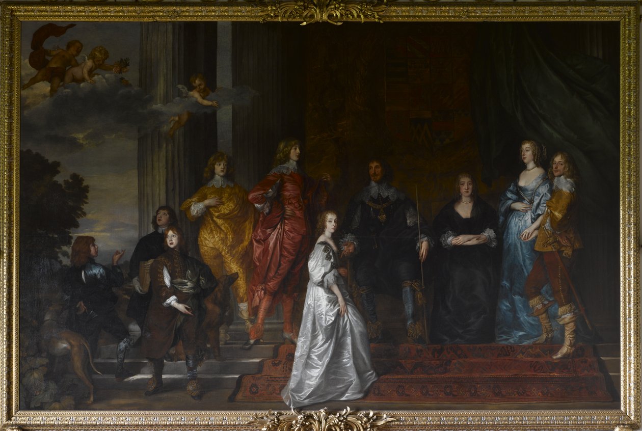 Philip Herbert (1584-1650), 4e Comte de Pembroke et sa famille - Anthony van Dyck