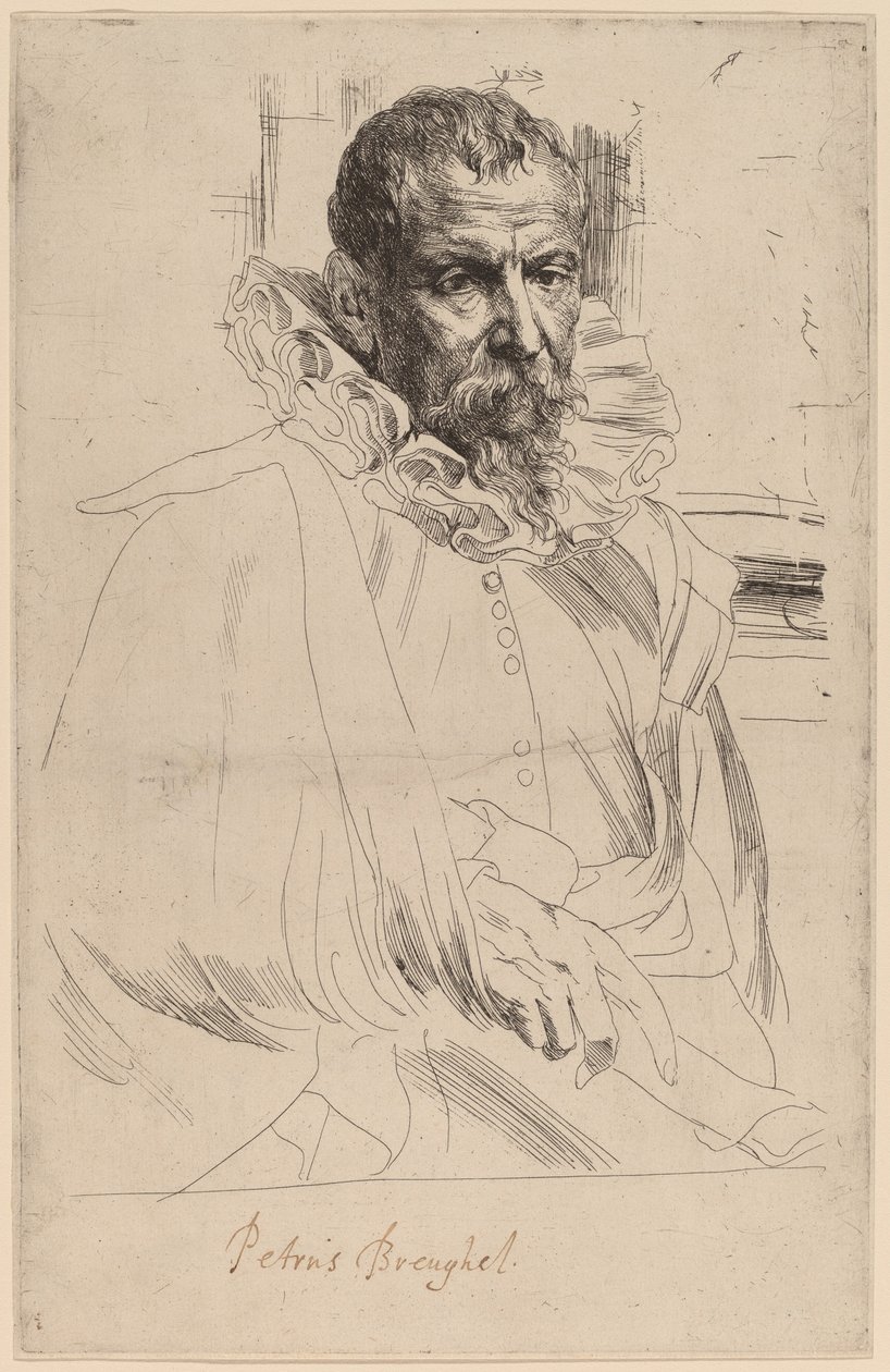 Pieter Bruegel le Jeune, probablement 1626-1641 - Anthony van Dyck