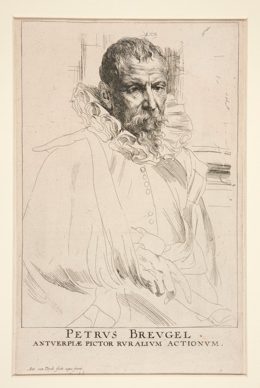Pieter Brueghel le Jeune - Anthony van Dyck