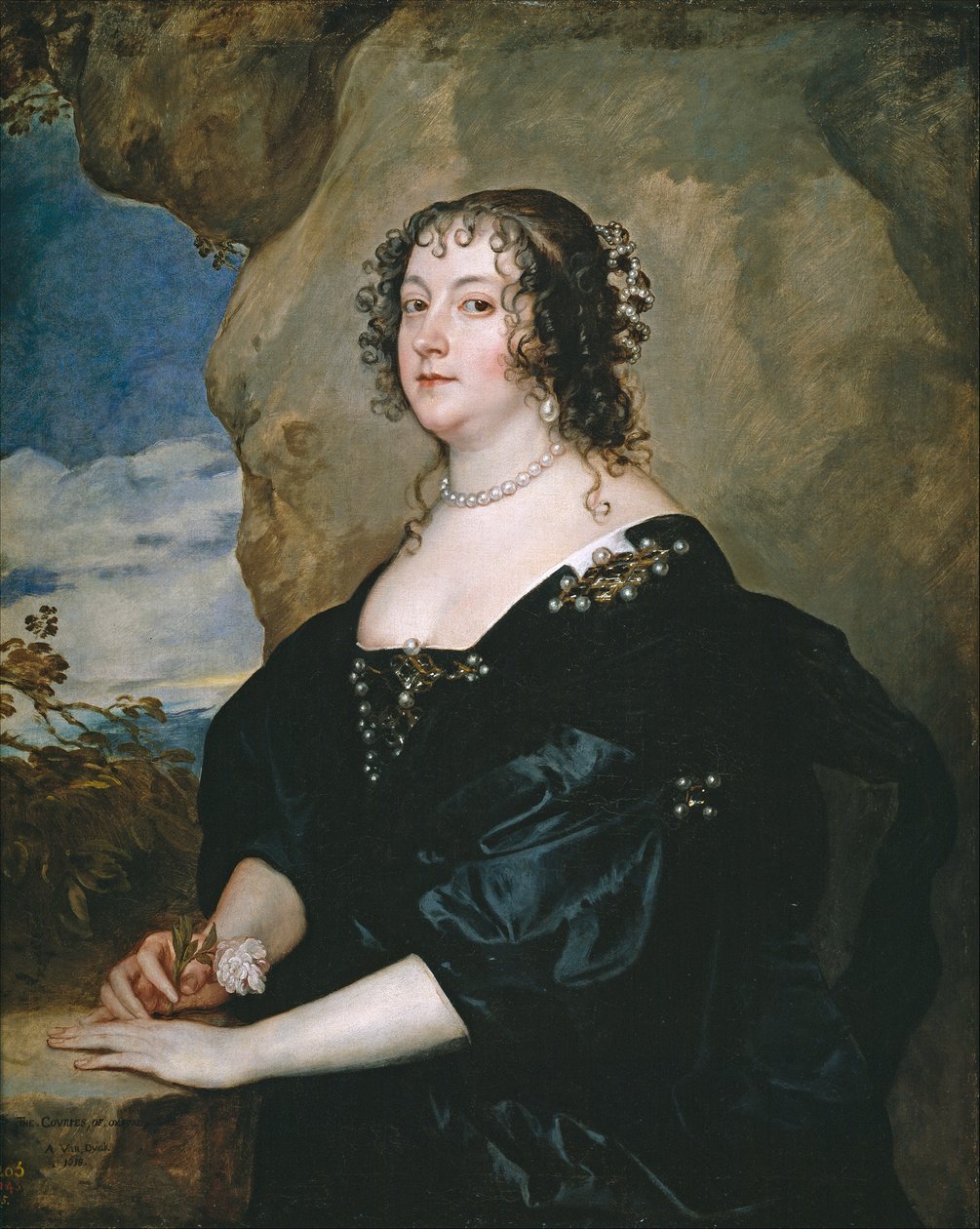 Portrait de Béatrice Hemmema, comtesse d