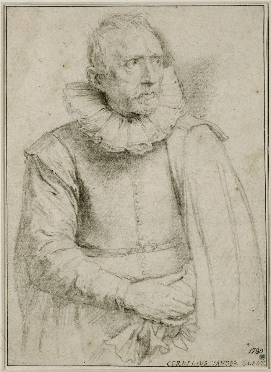 Portrait de Cornelis van der Geest - Anthony van Dyck