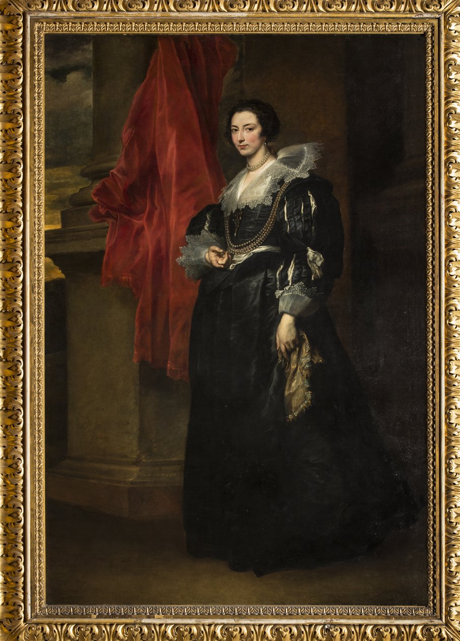 Portrait de Johanna de Blois, vers 1634-35 - Anthony van Dyck