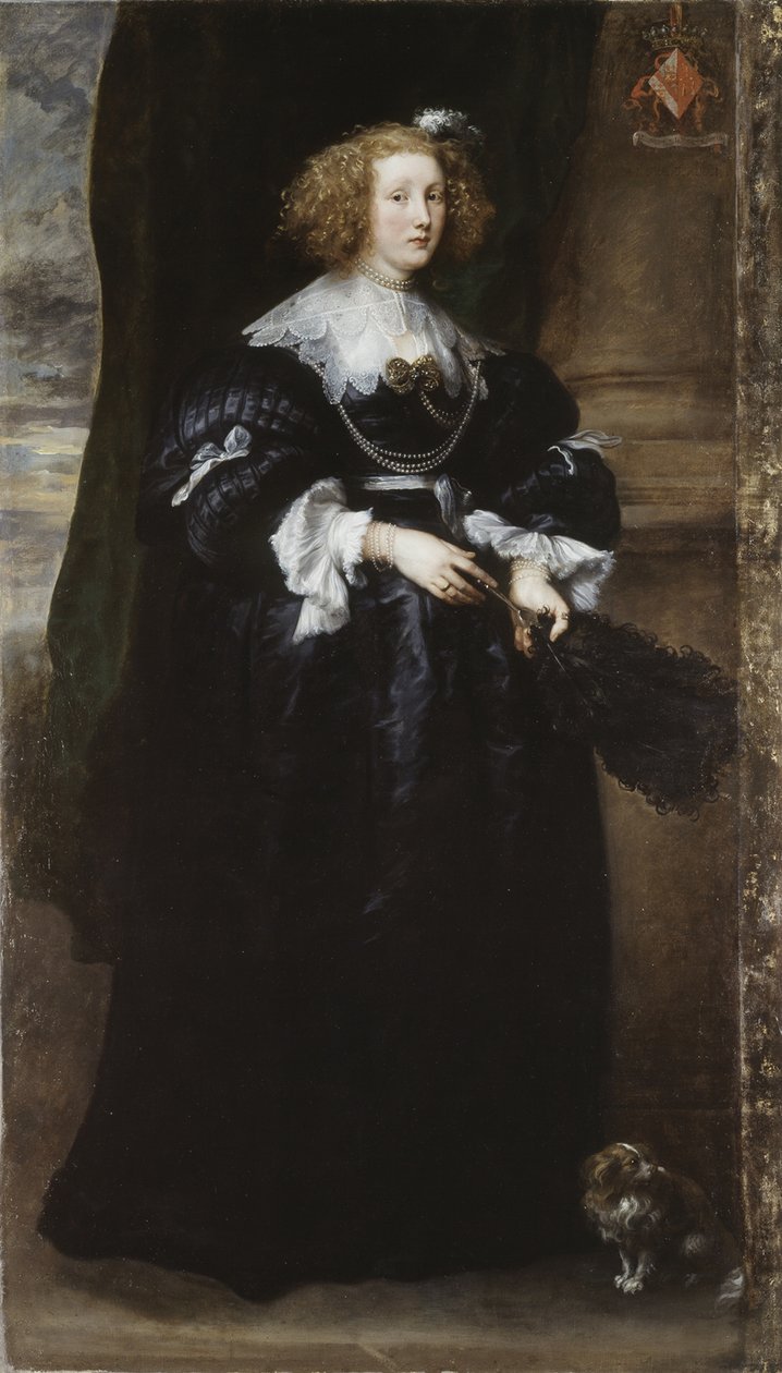 Portrait de Maria de Raet - Anthony van Dyck