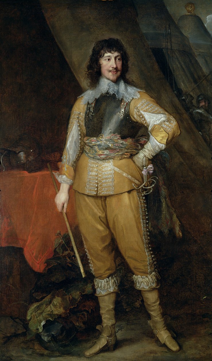 Portrait de Mountjoy Blount, Comte de Newport (c.1597-1666) c.1637-8 - Anthony van Dyck