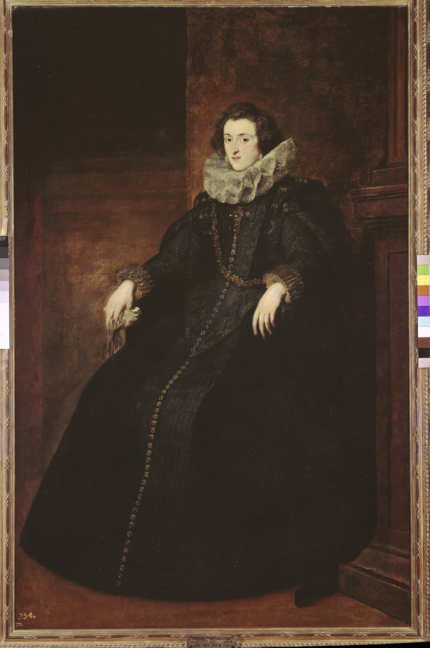Portrait de Policena Spinola - Anthony van Dyck
