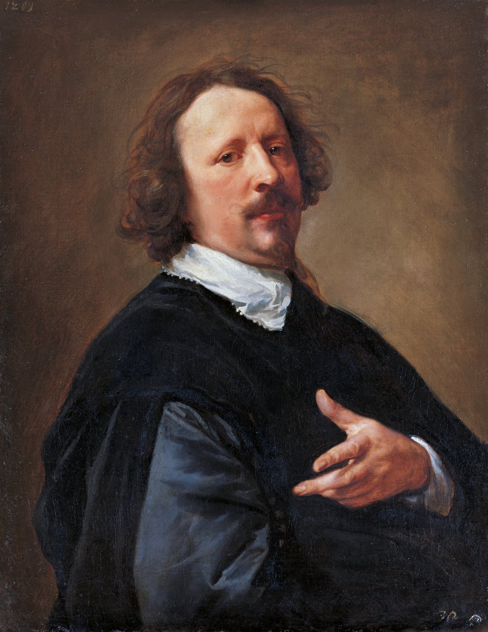 Portrait du peintre Gaspard de Crayer (1584-1669) - Anthony van Dyck