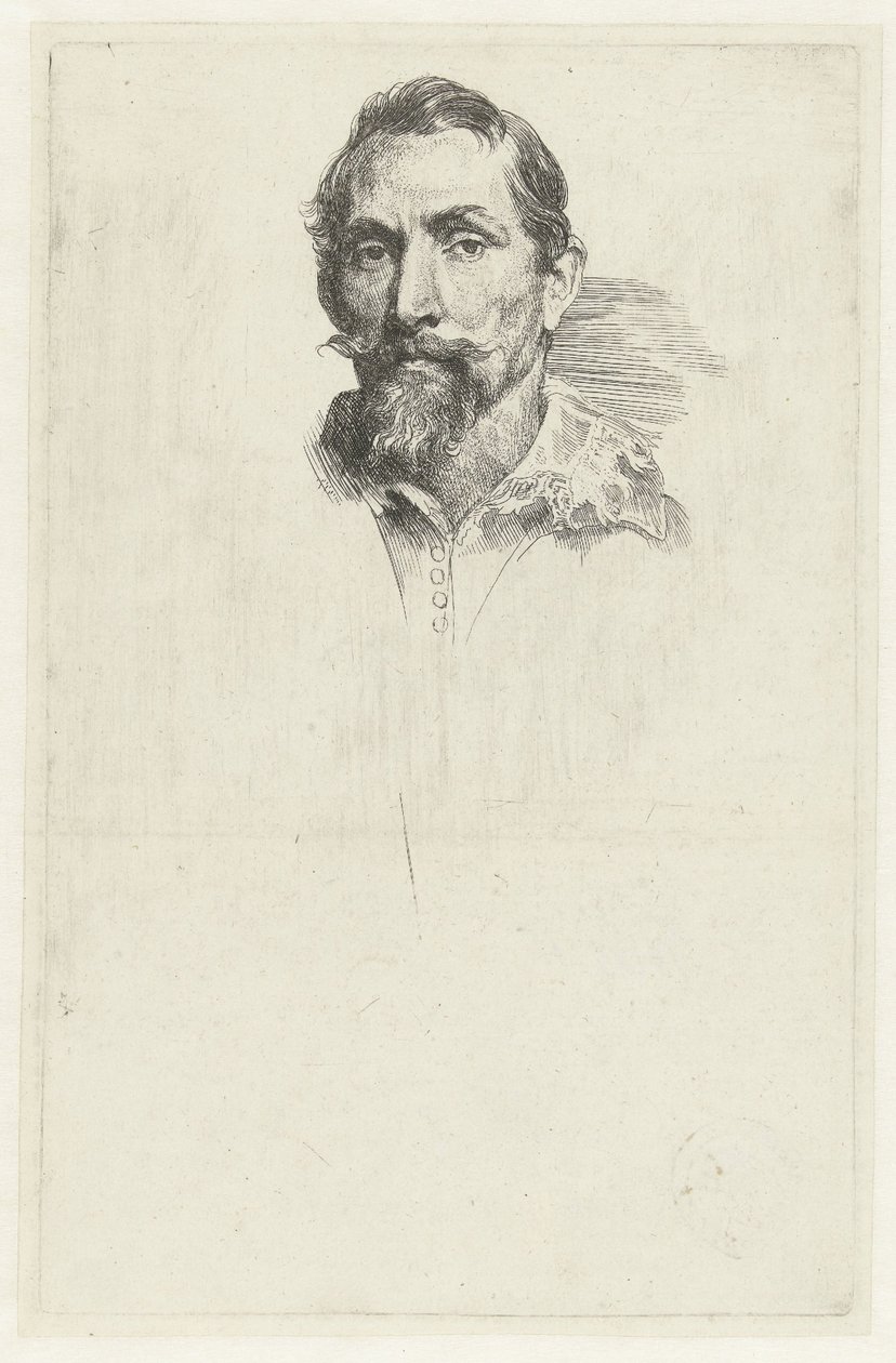 Portrait de Frans Snijders - Anthony van Dyck