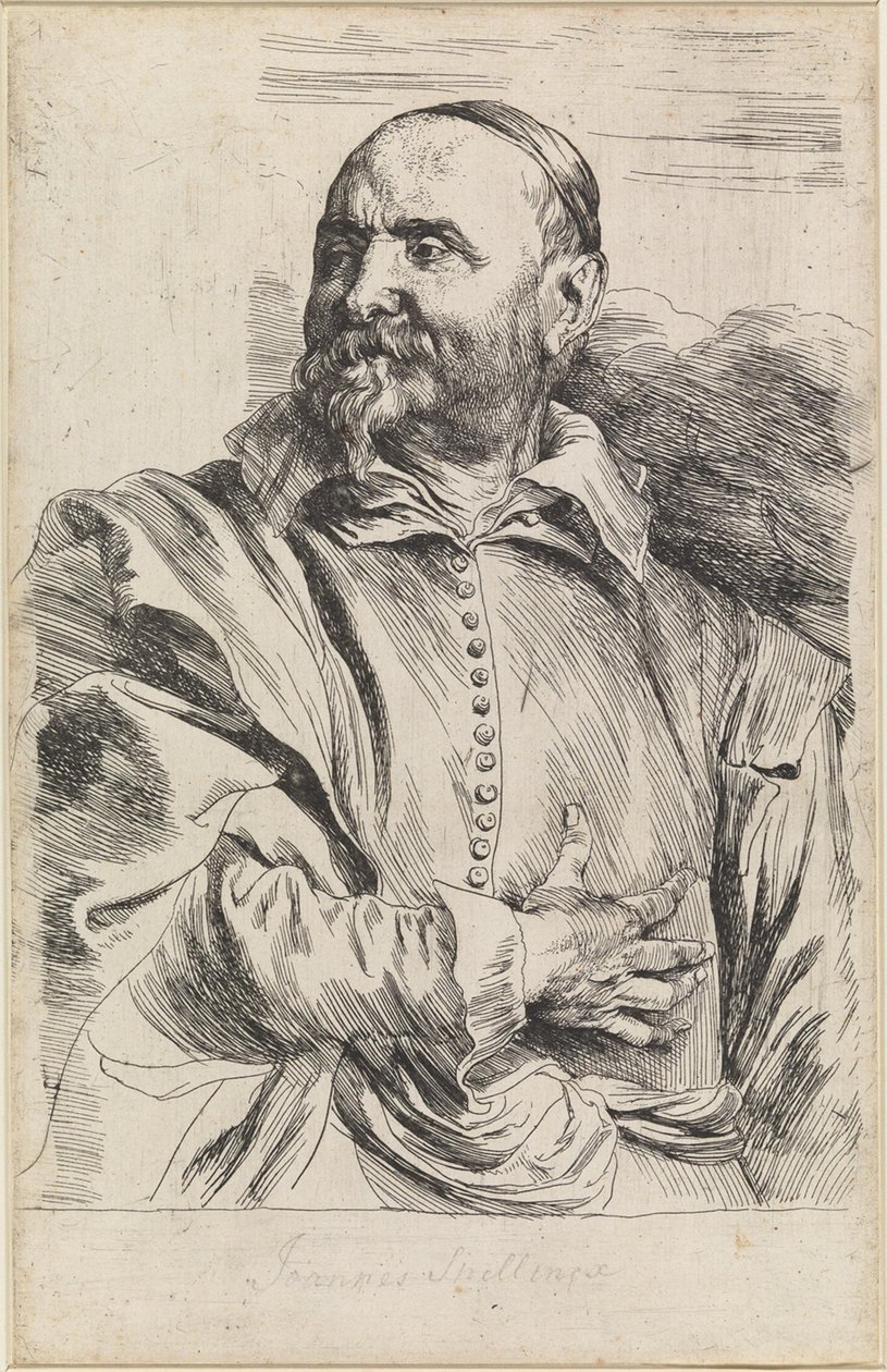 Portrait de Johannes Snellincx - Anthony van Dyck