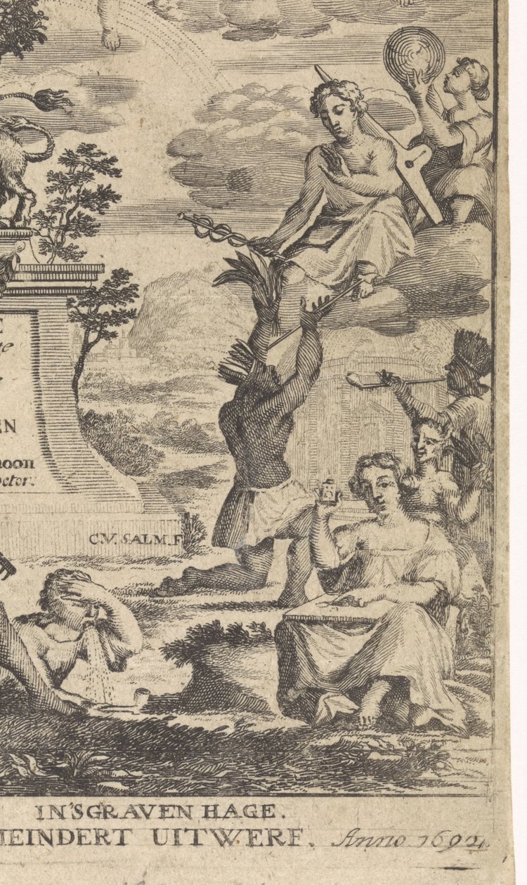 Allégorie sur la botanique - Anthony van Zijlvelt