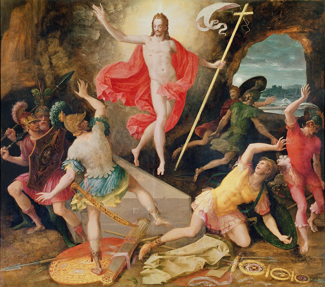 La Résurrection du Christ, vers 1594 - Antoine Caron