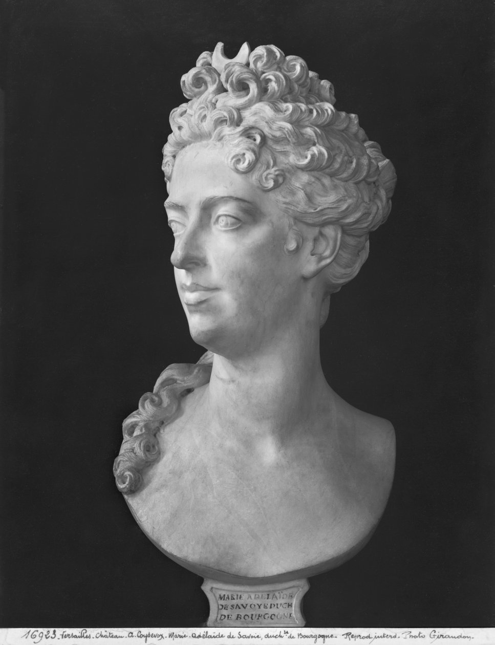 Buste de Marie-Adélaïde de Savoie, Duchesse de Bourgogne, 1710 - Antoine Coysevox