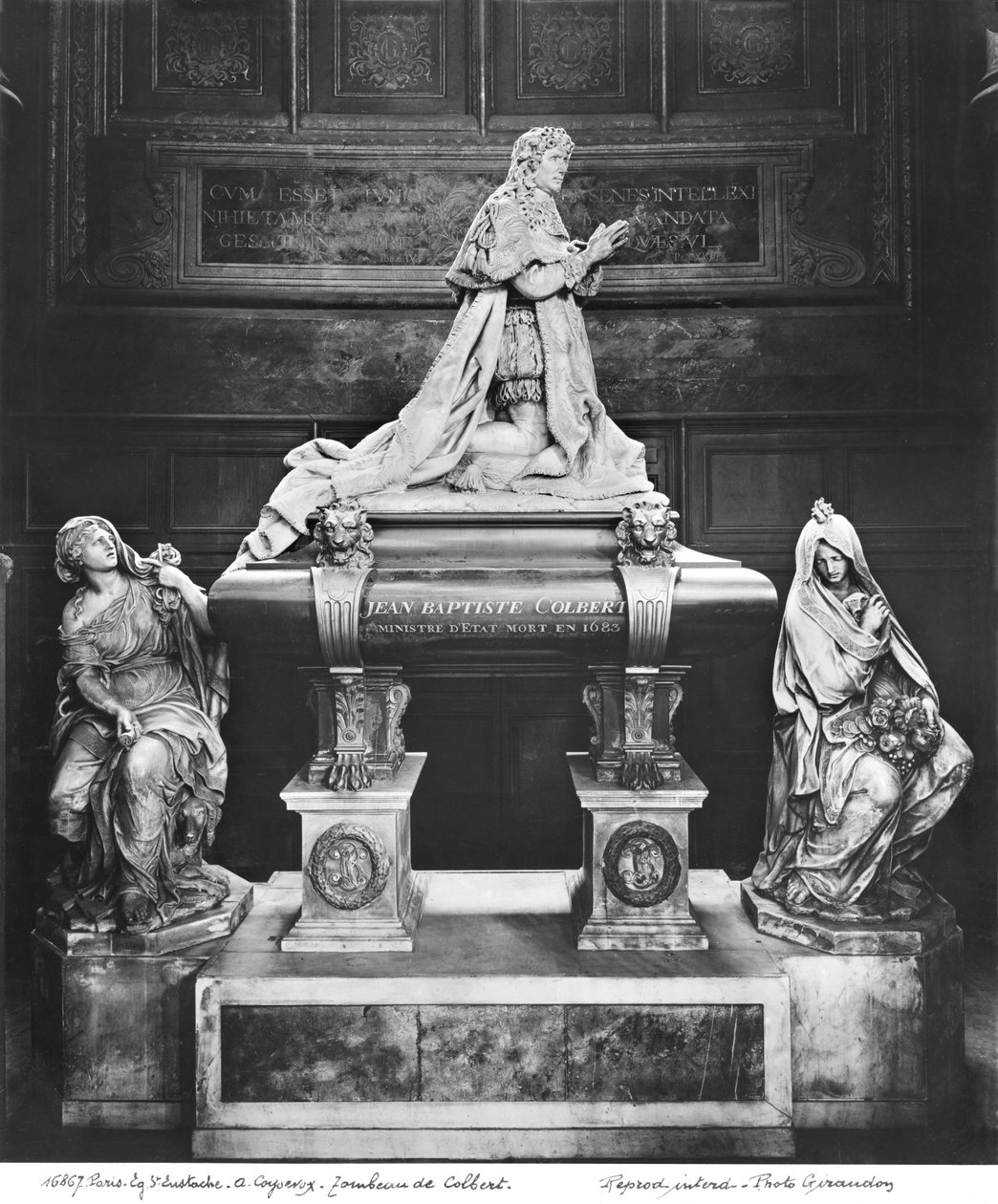 Tombeau de Jean-Baptiste Colbert de Torcy (1619-83), c.1685-1687 - Antoine Coysevox