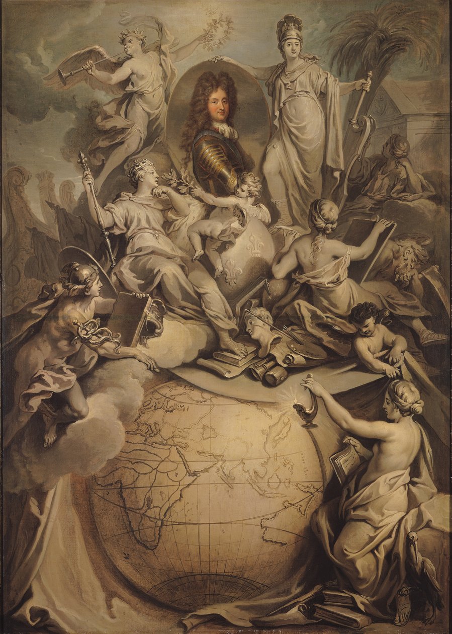 Allégorie de Philippe II (1674-1723) Duc d