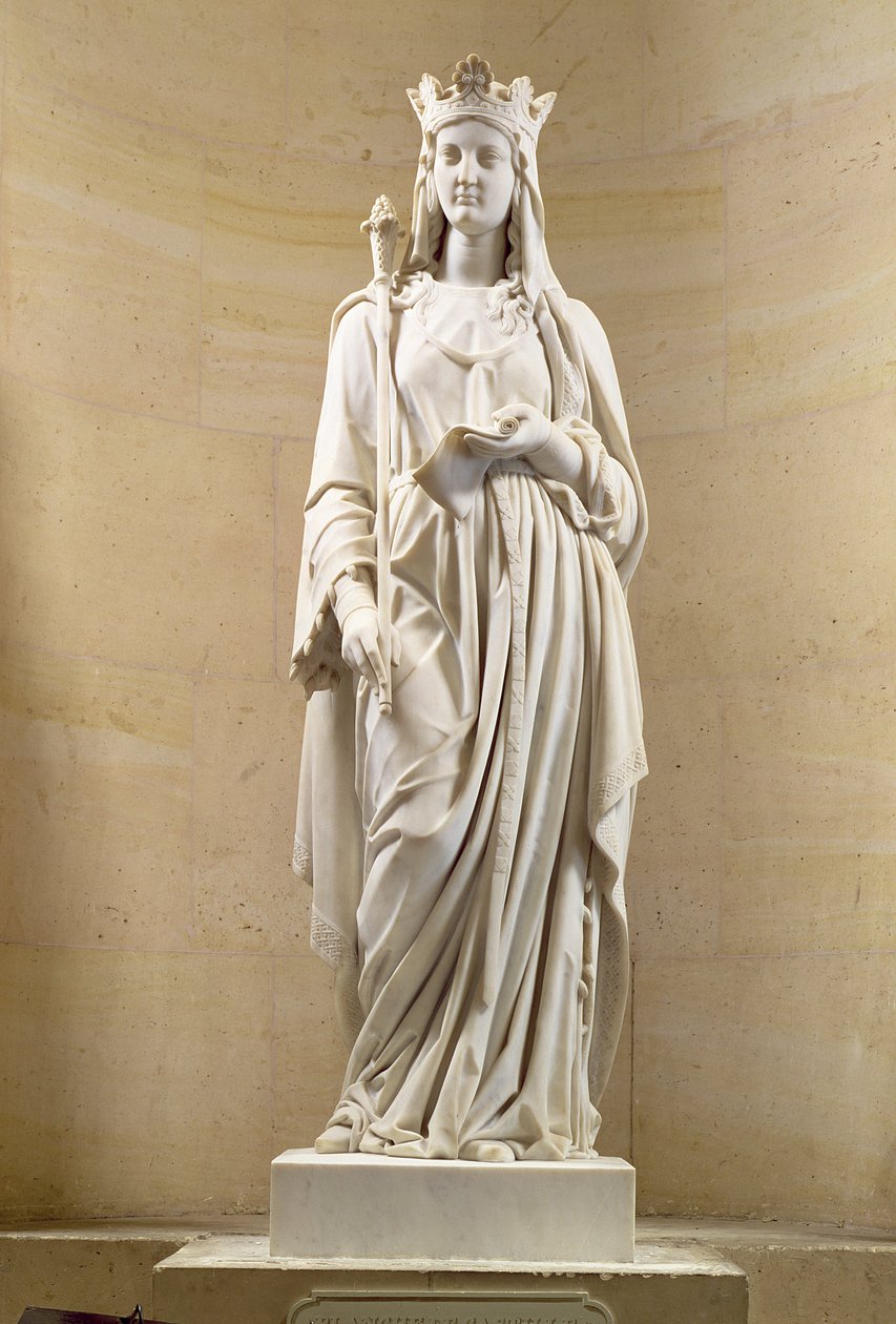 Blanche de Castille (1188-1252) Reine de France, 1837 - Antoine Etex